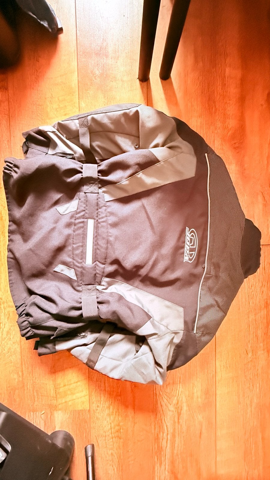 Jopa Motorjas Textiel Maat 176 - Zwart/Grijs, Motoren, Ophalen of Verzenden, Tweedehands, Heren, Jas | textiel