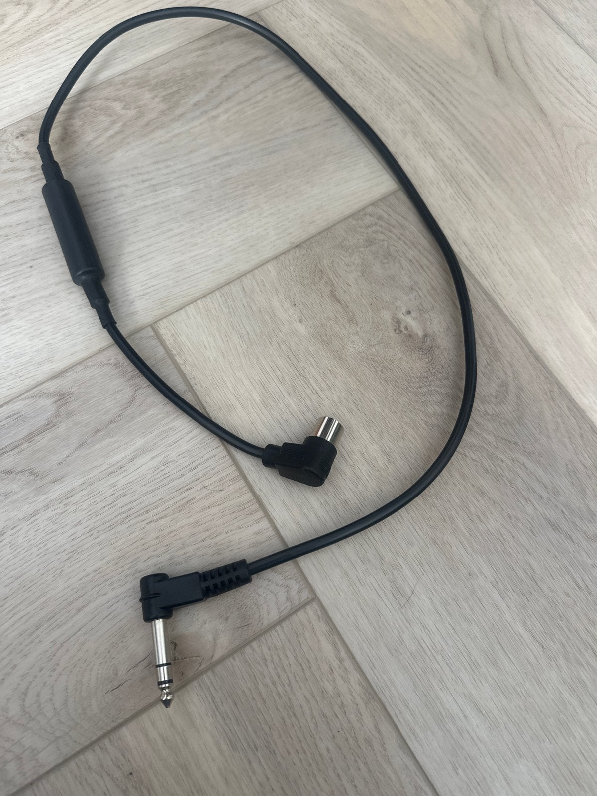 Audio kabel 6.35mm Jack naar DIN 3-pin, Ophalen of Verzenden, Gebruikt, Minder dan 2 meter, Overige kabels