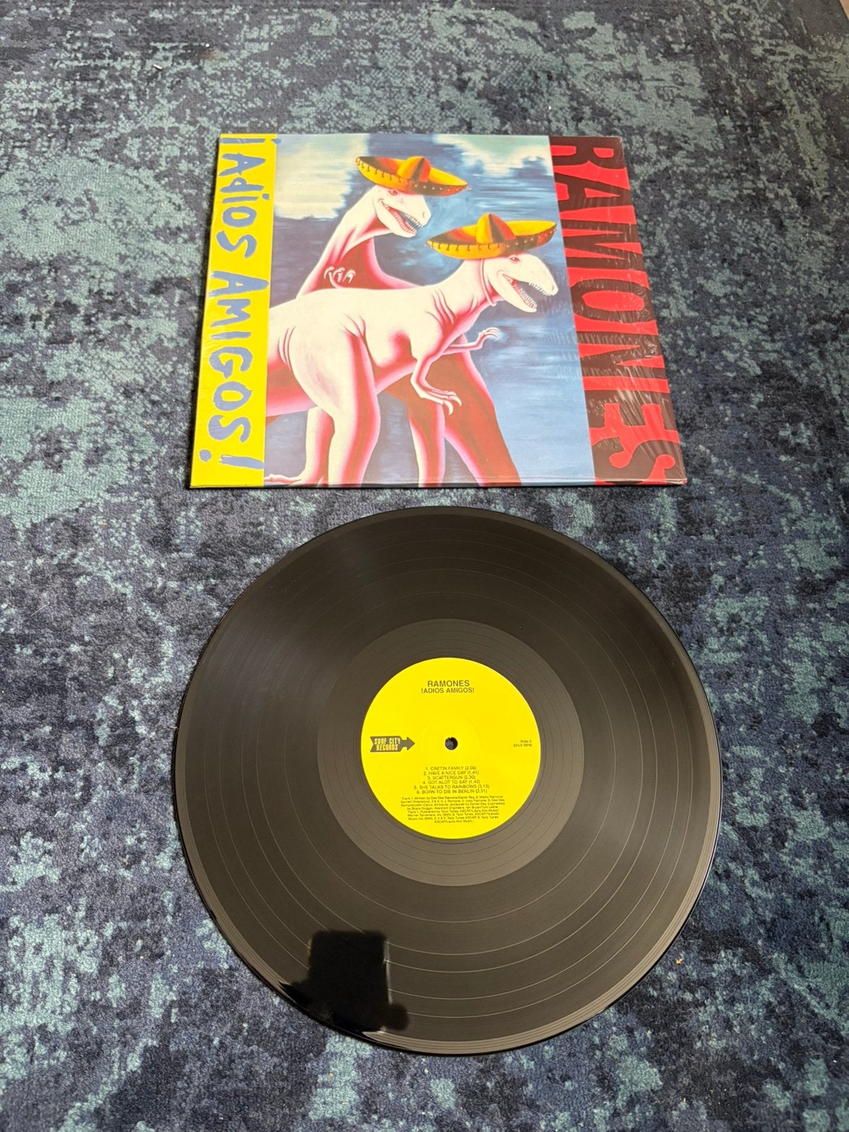 The Ramones - Adios Amigos (Vinyl Record) LP, Ophalen of Verzenden, Zo goed als nieuw, 12 inch, Poprock