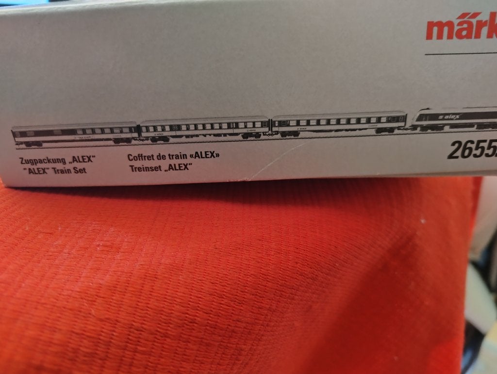 Märklin 26552 – Treinset "ALEX" Arriva-Länderbahn – Digitaal, Ophalen, Wisselstroom, Treinset, Nieuw