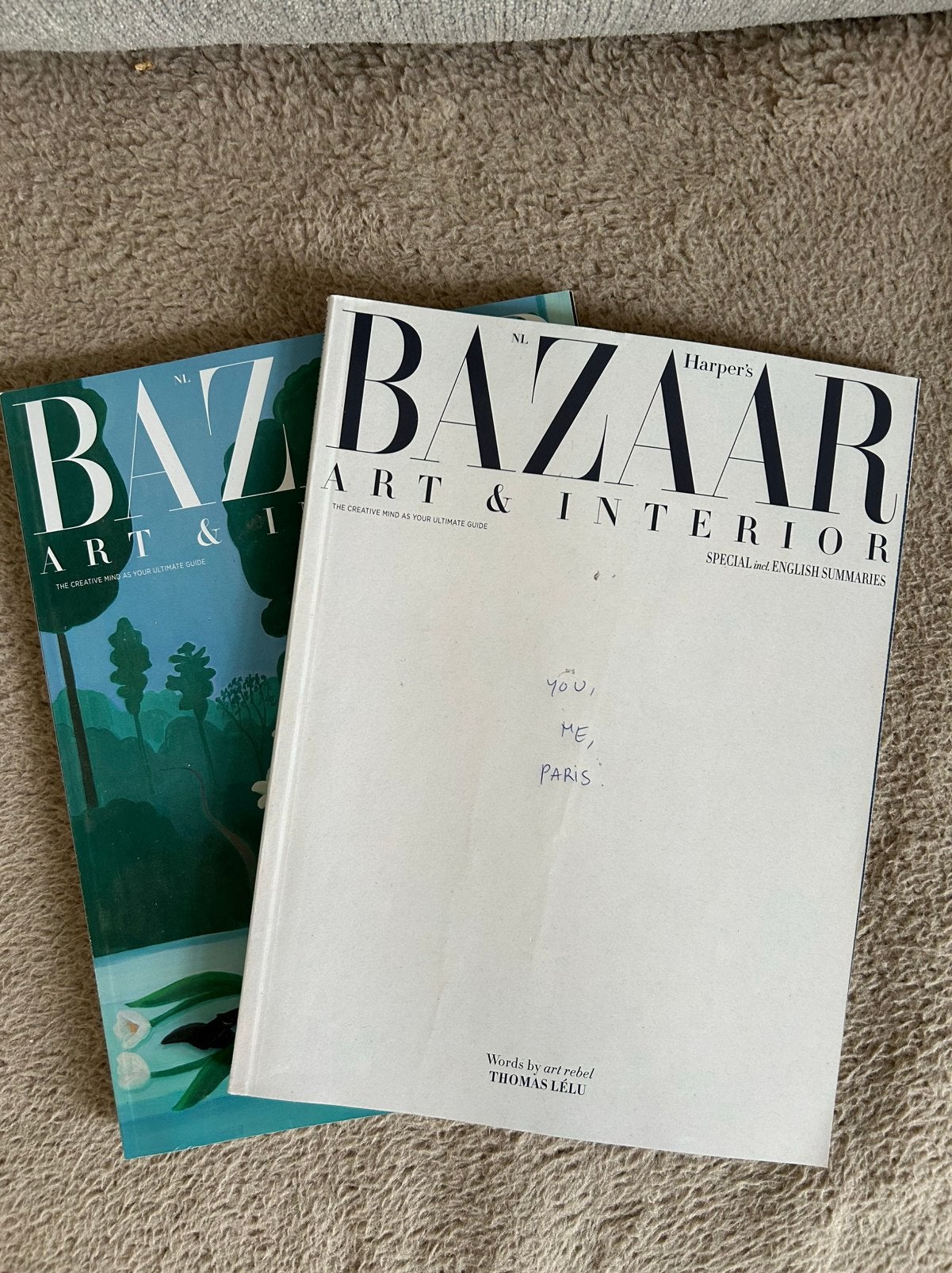 Harpers Bazaar art & interior special 1 2025 en special 2, Ophalen of Verzenden, 1980 tot heden, Tijdschrift