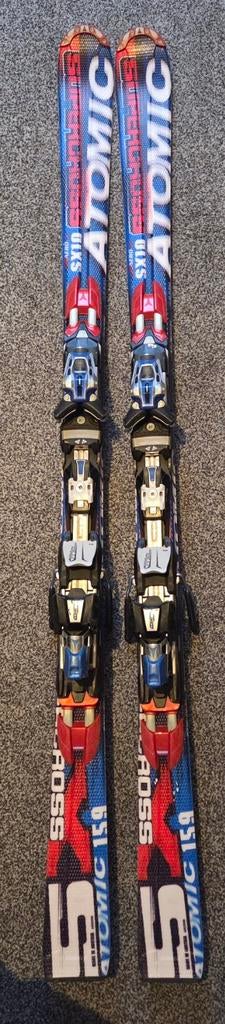 2 paar ski's: Atomic 159cm & Nordica 140cm, 140 tot 160 cm, Gebruikt, Ophalen of Verzenden, Carve