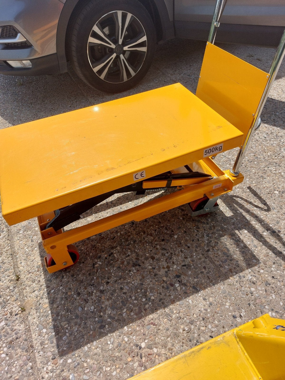 HBM Lifttafel - 500kg hefcapaciteit, Ophalen