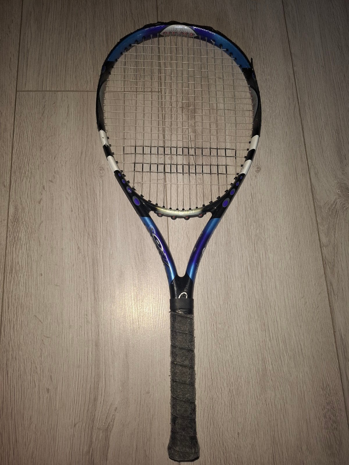 Babolat Drive Tennissracket Heren - Blauw/Zwart, Ophalen of Verzenden, Gebruikt, Racket, Babolat