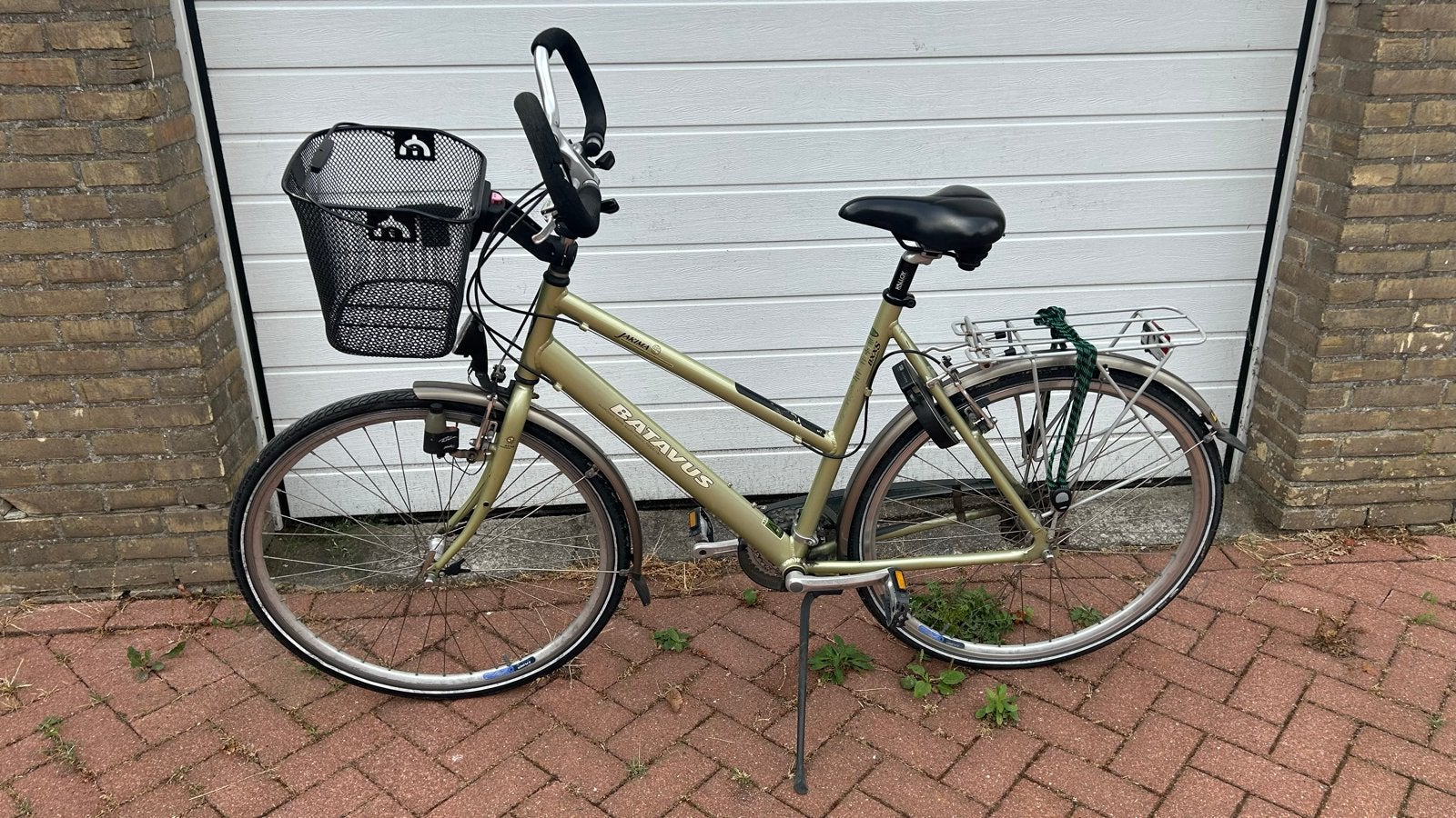 Batavus damesfiets met 21 versnellingen, Ophalen, Velgrem, Batavus, 53 tot 56 cm