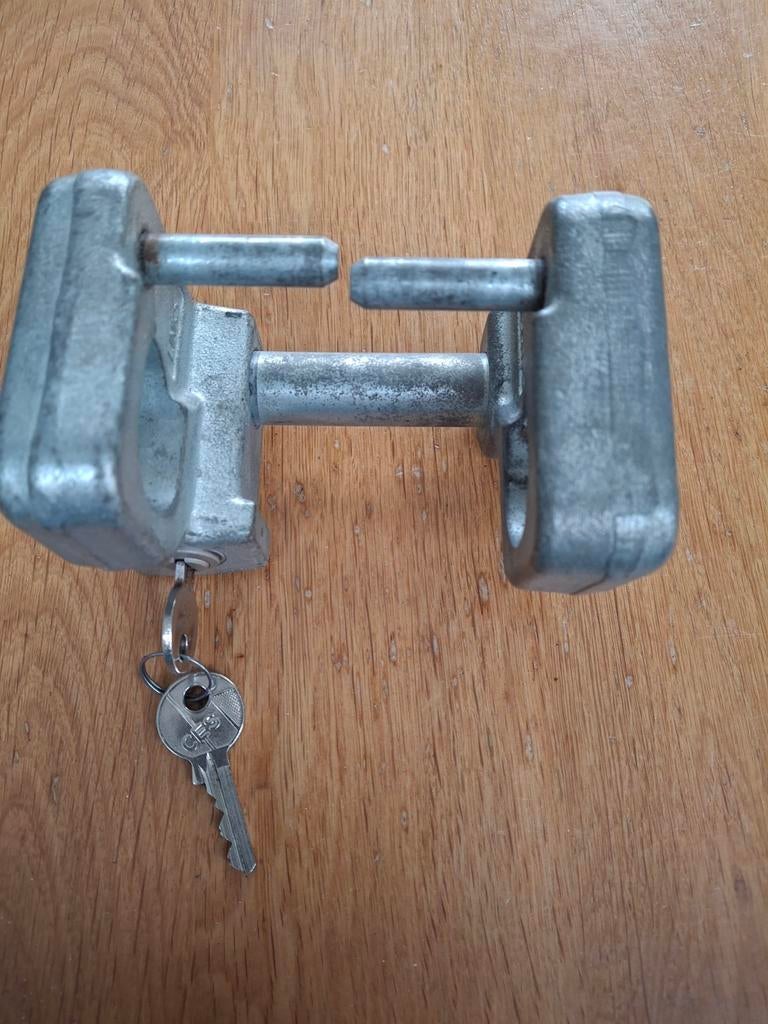 Disselslot Winterhoff Robstop WS 3000 plus SCM goedgekeurd, Caravans en Kamperen, Ophalen