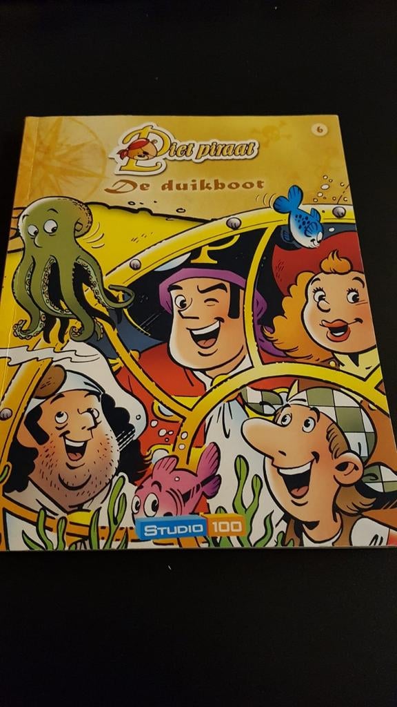Piet Piraat De Duikboot. Studio 100 boek. Nieuw!, Boeken, Ophalen of Verzenden, Nieuw, Fictie algemeen