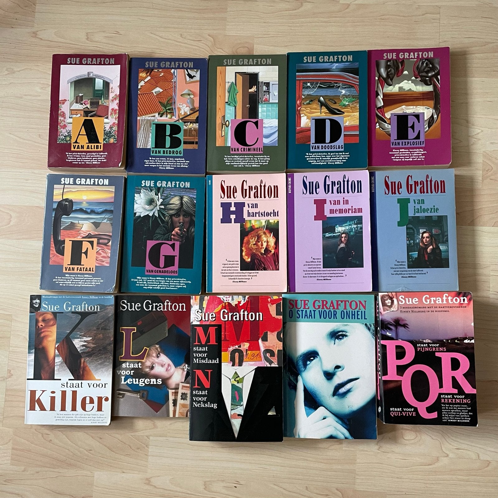 Sue Grafton - A t/m R - Kinsey Millhone reeks, Ophalen, Gelezen