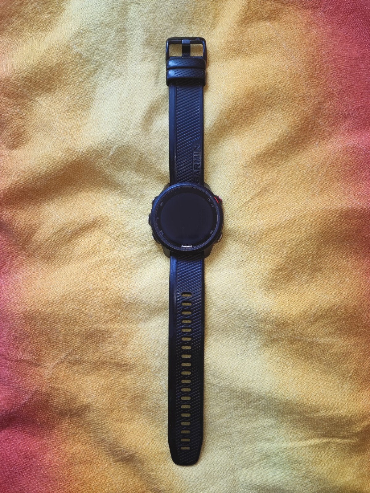 Garmin Forerunner 245 MUSIC, Sieraden, Tassen en Uiterlijk, Sporthorloges, Gebruikt, Zwart, Garmin, Ophalen of Verzenden