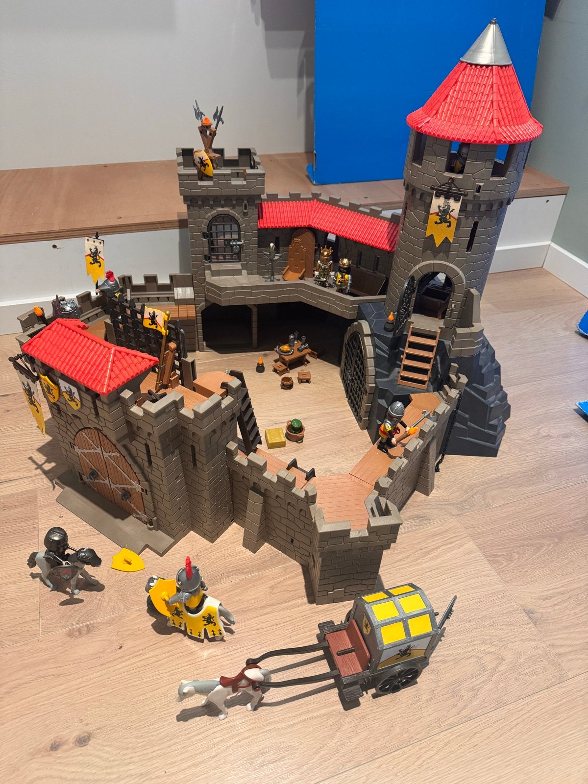 Playmobil 4865 Groot Leeuwenridderkasteel - Compleet, Ophalen, Complete set, Zo goed als nieuw, Kasteel/Fort