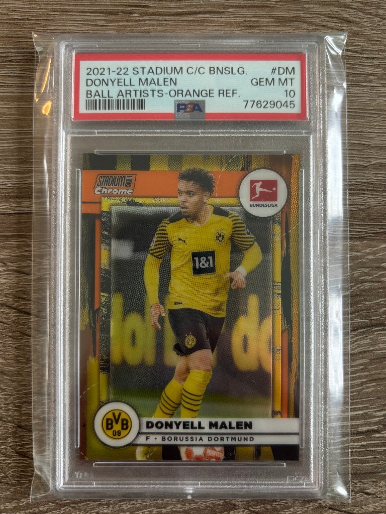 Donyell Malen /25 - 2021 Stadium Club Chrome, Verzenden, Zo goed als nieuw, Buitenlandse clubs, Spelerskaart