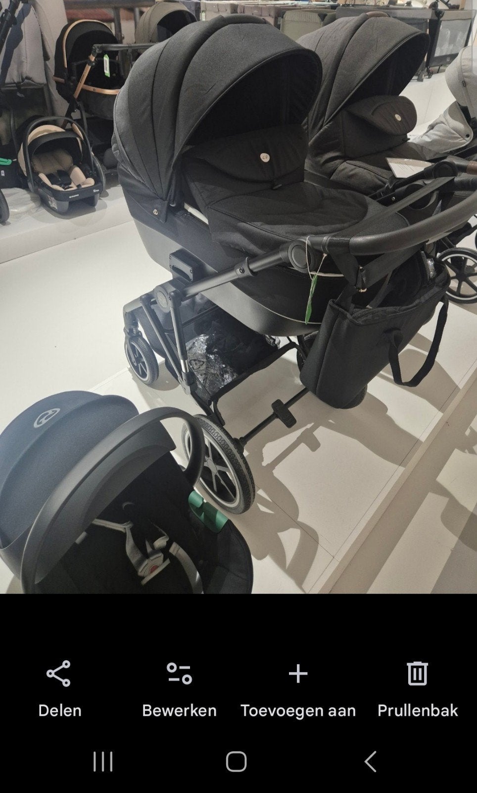 3-in-1 Combiwagen met Maxi-Cosi en accessoires, Gebruikt, Met autostoeltje, Combiwagen, Ophalen