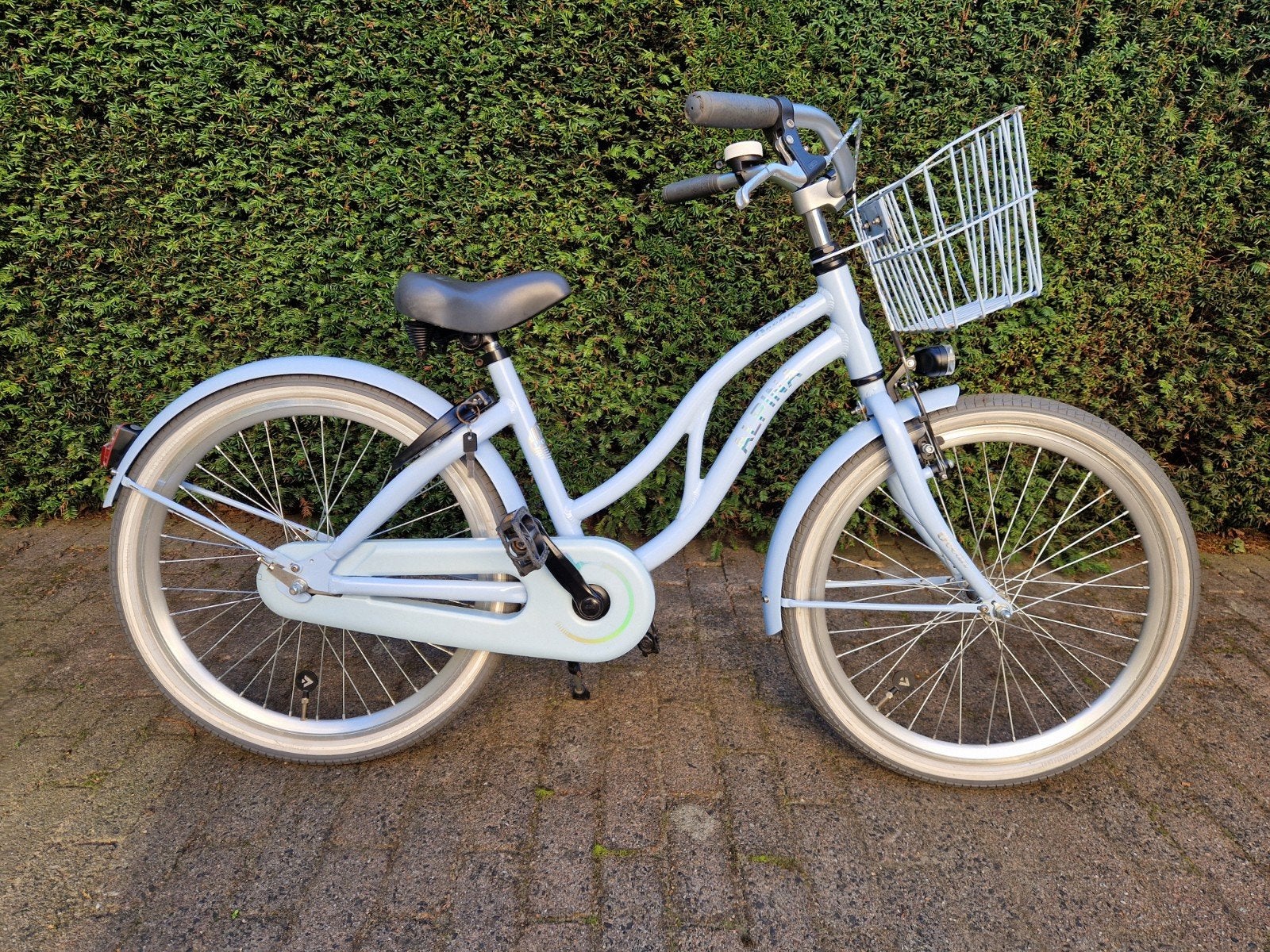 Zeer mooie Alpina Ocean 22 inch meisjesfiets aluminium frame, Fietsen en Brommers, Ophalen, Terugtraprem, Cruiser, Aluminium