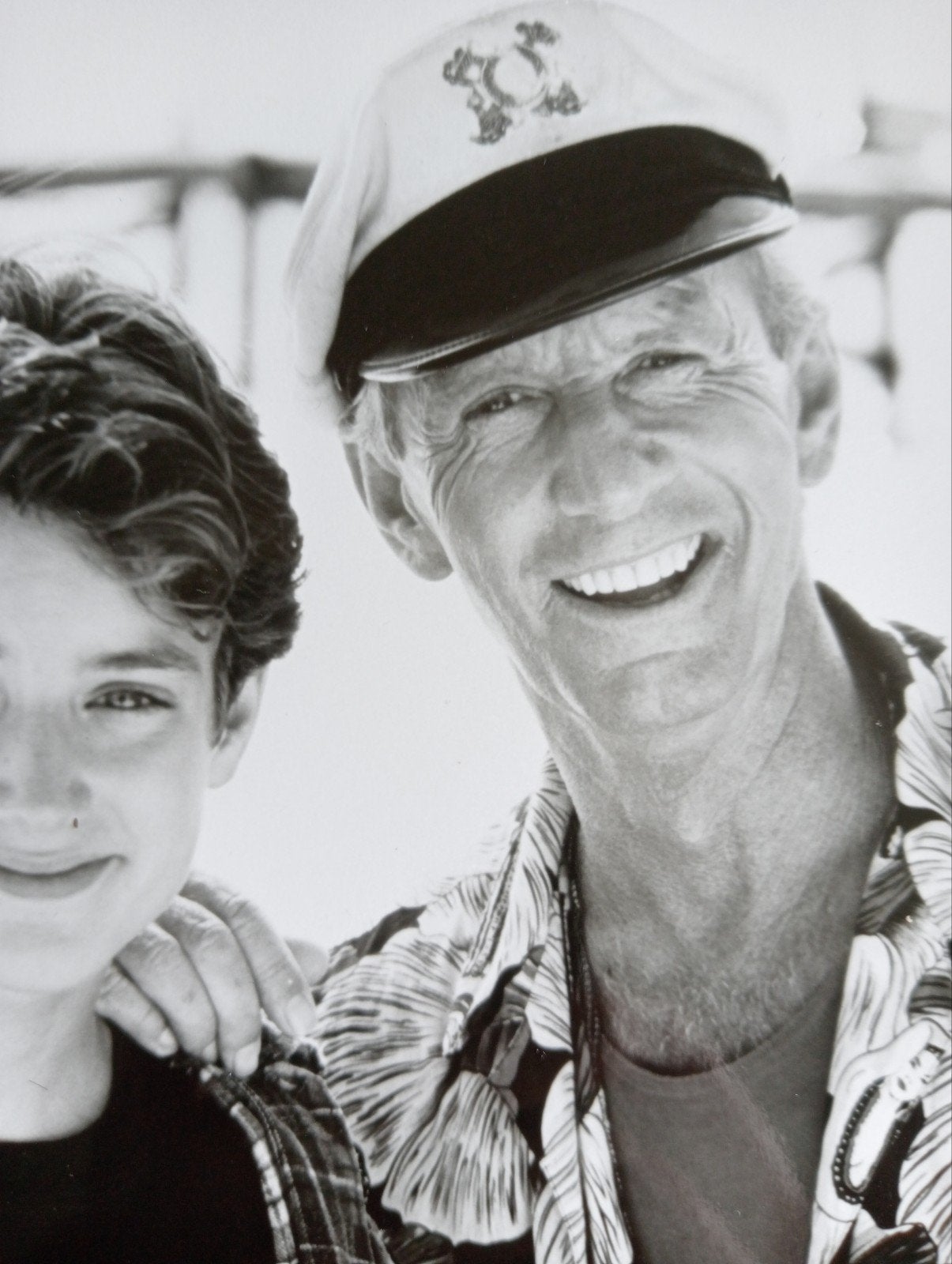 Flipper - Elijah Wood & Paul Hogan - Originele foto, Ophalen of Verzenden, Film, Niet gespecificeerd, Niet gespecificeerd