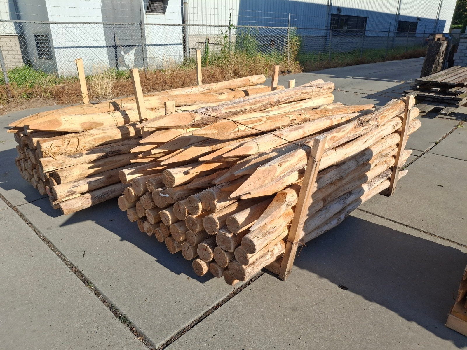 robinia palen franshekwerk nieuw, Ophalen, Nieuw, 250 cm of meer, Palen
