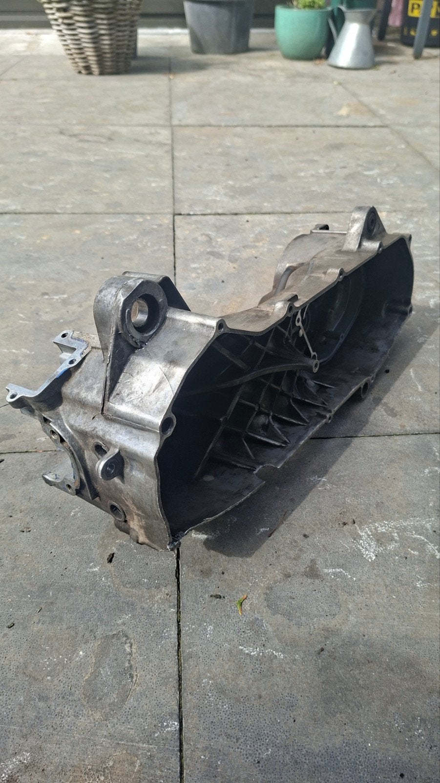Minarelli horizontaal carter dd, Fietsen en Brommers, Ophalen, Gebruikt, Blok, Yamaha aerox