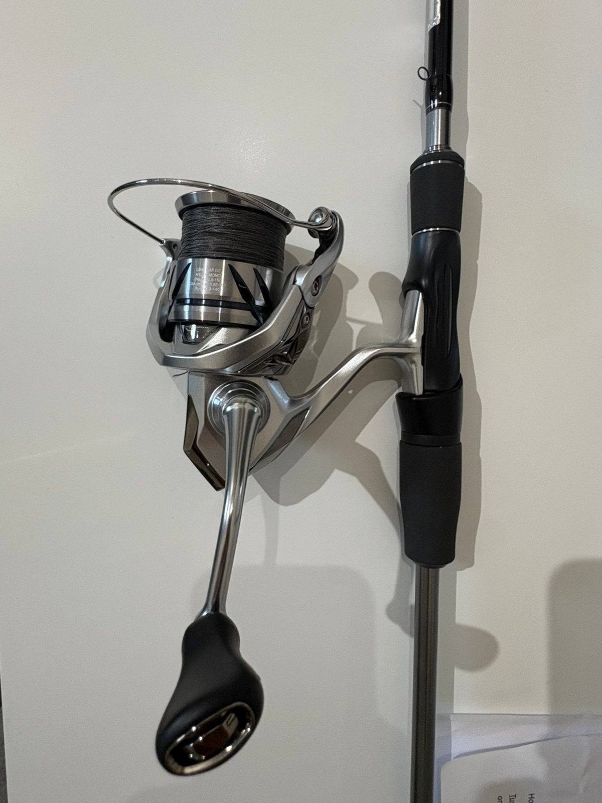 Shimano Stradic 2500 HG x Shimano Yasei Perch Carolina Rig, Ophalen, Zo goed als nieuw, Werphengel