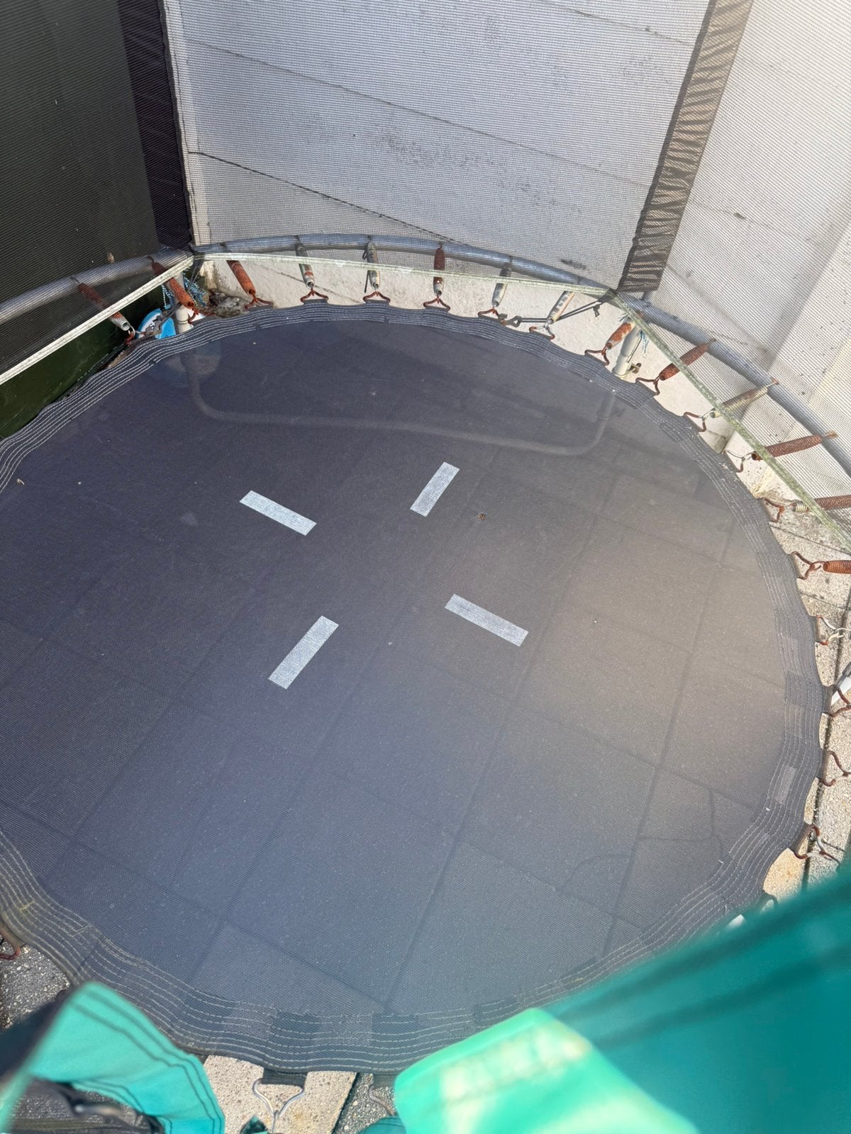 trampoline incl veiligheidsnet, Ophalen of Verzenden, Zo goed als nieuw