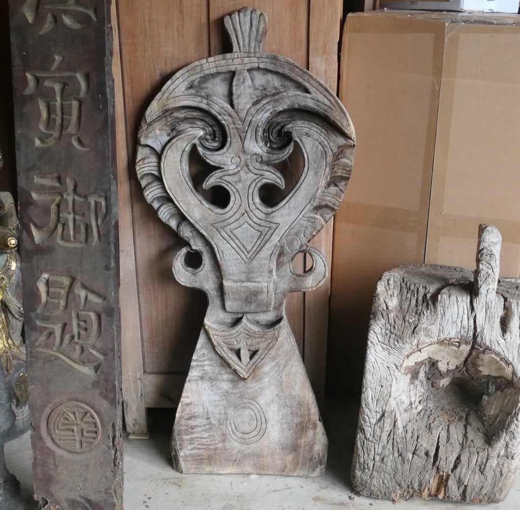 Houten Paneel SUMATRA Indonesie DV5 Batak Minangkabau