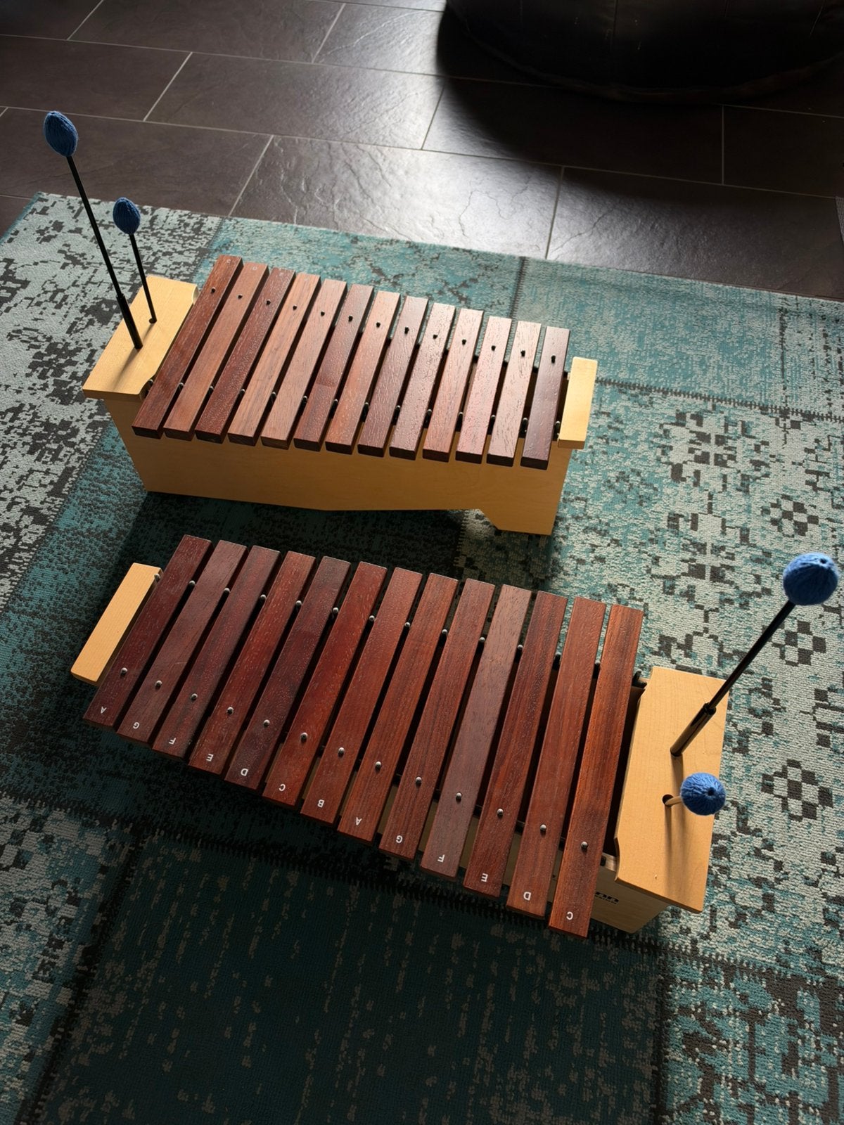 Professionele Xylofoon. 61 cm breed, Prijs per stuk., Ophalen, Zo goed als nieuw, Melodische percussie