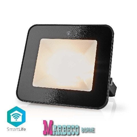 Tuinverlichting, SmartLife Schijnwerper, Floodlight, Nedis SmartLife, Nieuw, Info@marbeco.nl, Overige materialen