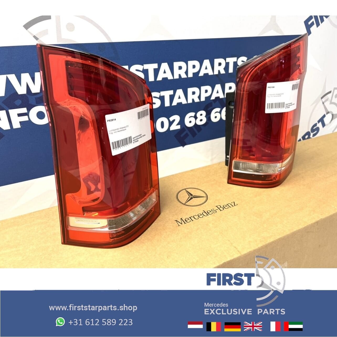 W447 V KLASSE  / VITO FULL LED ACHTERLICHTEN LINKS RECHTS SE, Gebruikt, -, Ophalen of Verzenden, -