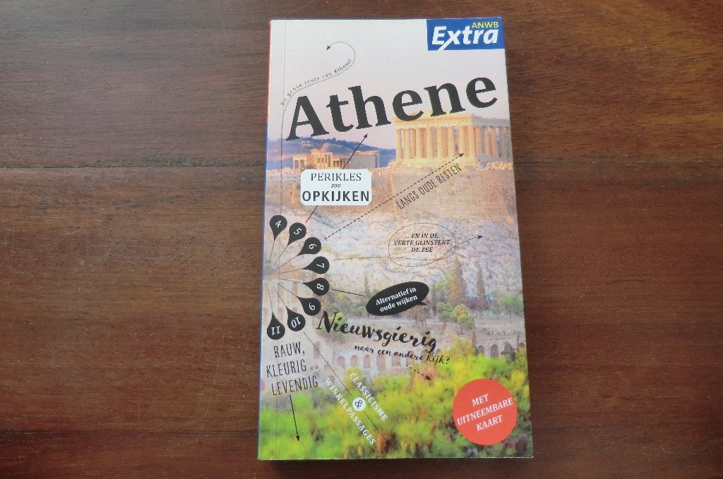reisgids - Athene - anwb extra (2018) / Griekenland, Boeken, Reisgidsen, Europa, Ophalen of Verzenden, Zo goed als nieuw, Reisgids of -boek
