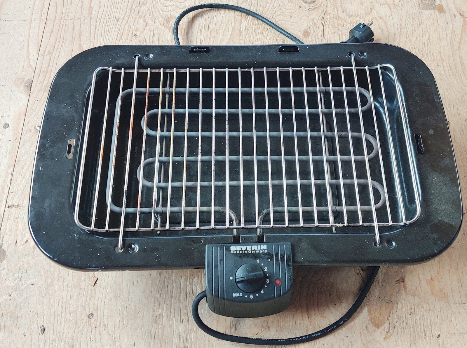 Severin elektrische barbecue grill, Ophalen, Gebruikt, Severin