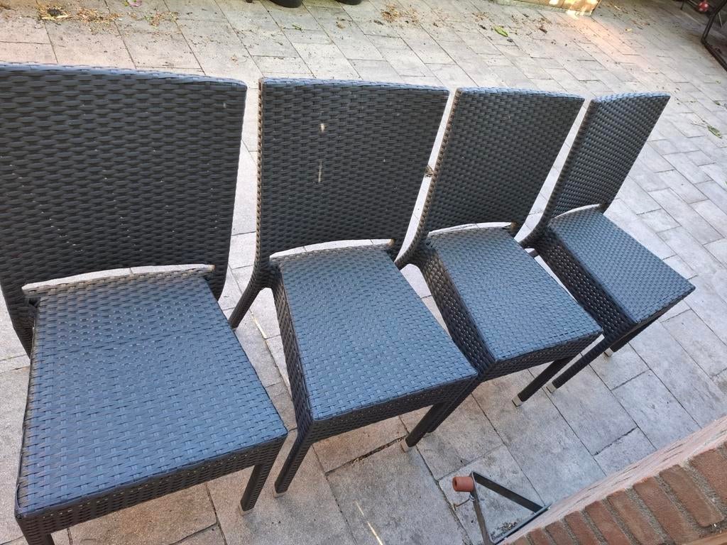 4x stoel hartman, Tuin en Terras, Ophalen, Kunststof, Stoel