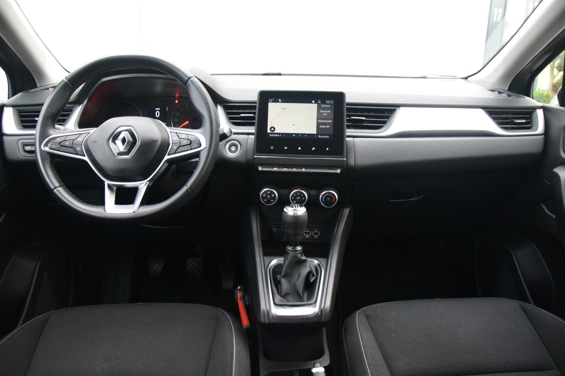 Renault Captur 1.0 TCe 90 Zen Navi/Carplay/Dab Led Ecc Cruis, Auto's, Voorwielaandrijving, Dealer onderhouden, Stof, Gebruikt