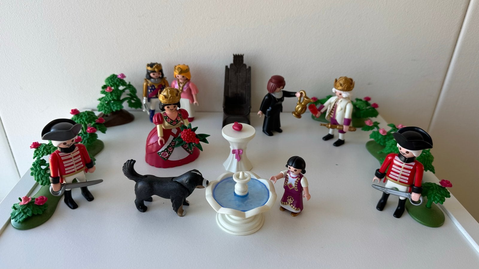 Playmobil Koninklijk Gezelschap met Tuin en Fontein, Ophalen of Verzenden, Zo goed als nieuw, Jongen of Meisje