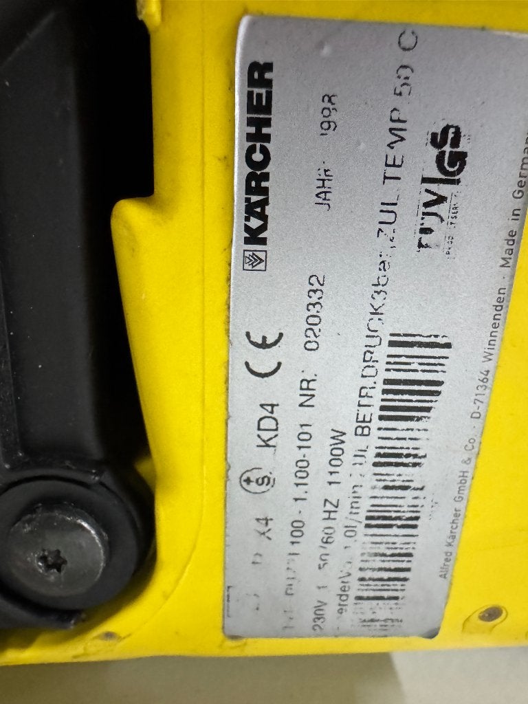 KARCHER SPROEI-EXTRACTIE BEKLEDINGREINIGER Puzzi 10/1, Ophalen of Verzenden, Gebruikt