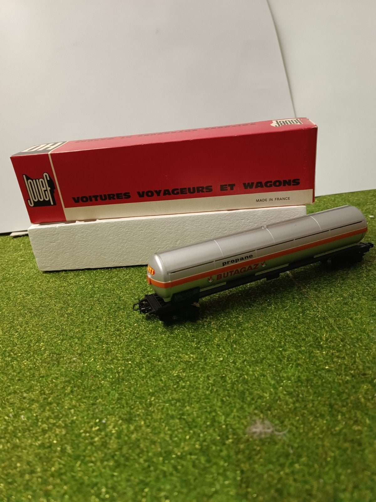 wagon type 6511 van Jouef HO takwagon Butagas, Ophalen of Verzenden, Zo goed als nieuw, Wagon, Jouef