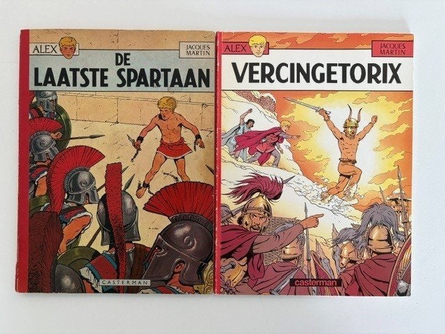 Alex, SC, Jacques Martin, avonturen, historie, 1e druk, Meerdere stripboeken, Ophalen of Verzenden, Gelezen