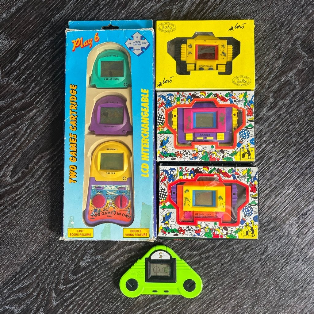 Vintage LCD handheld games, Ophalen of Verzenden, Play 6 / Lots