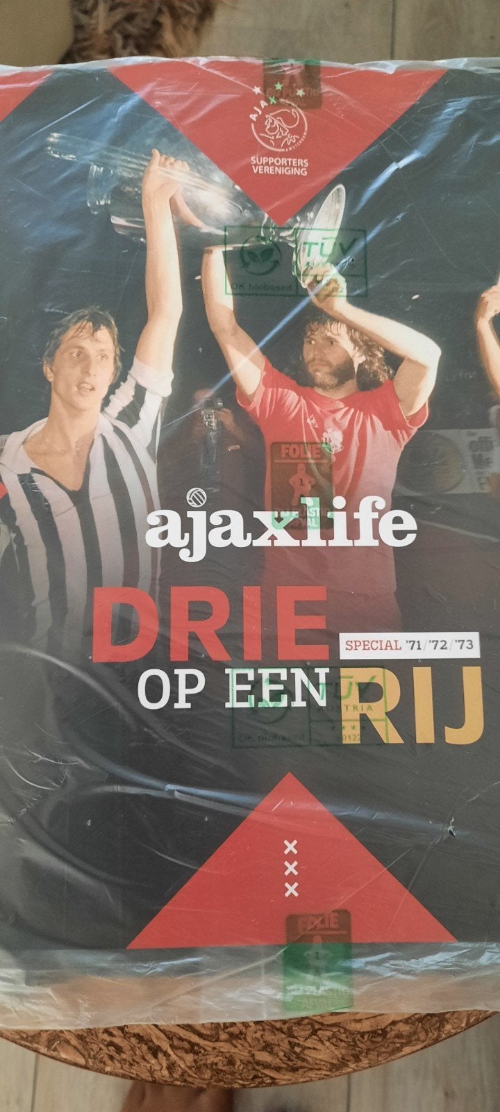 Ajax Life Special '71/'72/'73 - Drie op een rij NIEUW, Ophalen of Verzenden, Nieuw, Balsport