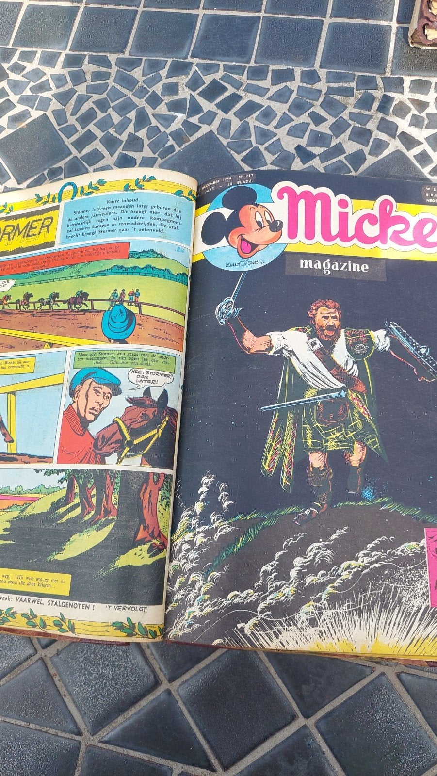 Mickey Magazine - De Schat der Vikingen, Ophalen of Verzenden, Gelezen, Overige typen
