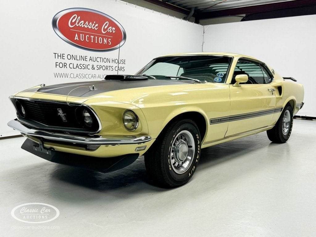 Ford MUSTANG Mach 1 Cobra Jet R-Code, Auto's, Overige kleuren, Bedrijf, Handgeschakeld, Ford