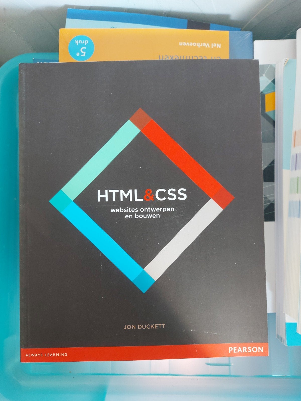 HTML & CSS: Websites ontwerpen en bouwen - Jon Duckett, Boeken, Ophalen of Verzenden, Nieuw, Internet of Webdesign, Jon Duckett