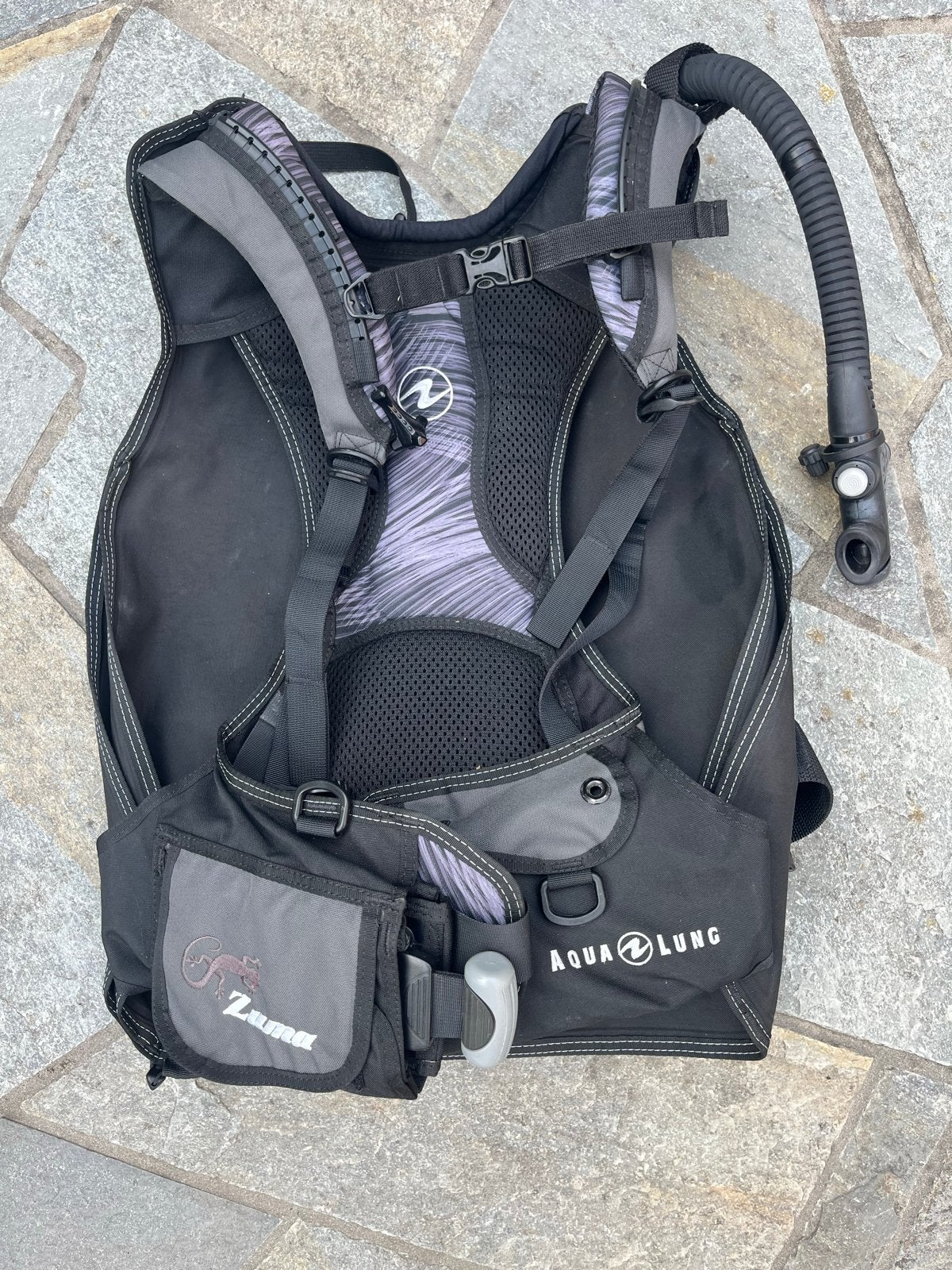Complete duikset Aqualung + 2 BCD + wetsuits + kompas, Watersport en Boten, Ophalen, Gebruikt, Overige typen