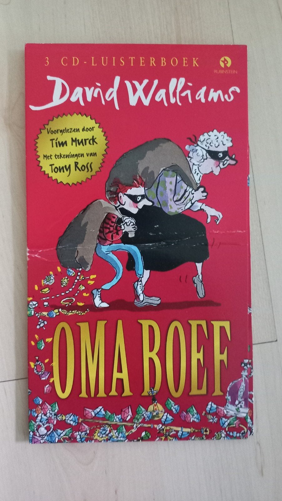 Cd Luisterboek- Oma Boef, Fictie algemeen, Ophalen of Verzenden, Zo goed als nieuw, David Walliams