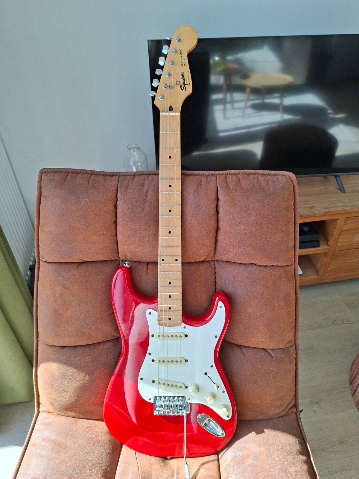 Squier CV 50s MIC  '13 en Squier MIK '94, Ophalen of Verzenden, Gebruikt, Solid body, Fender