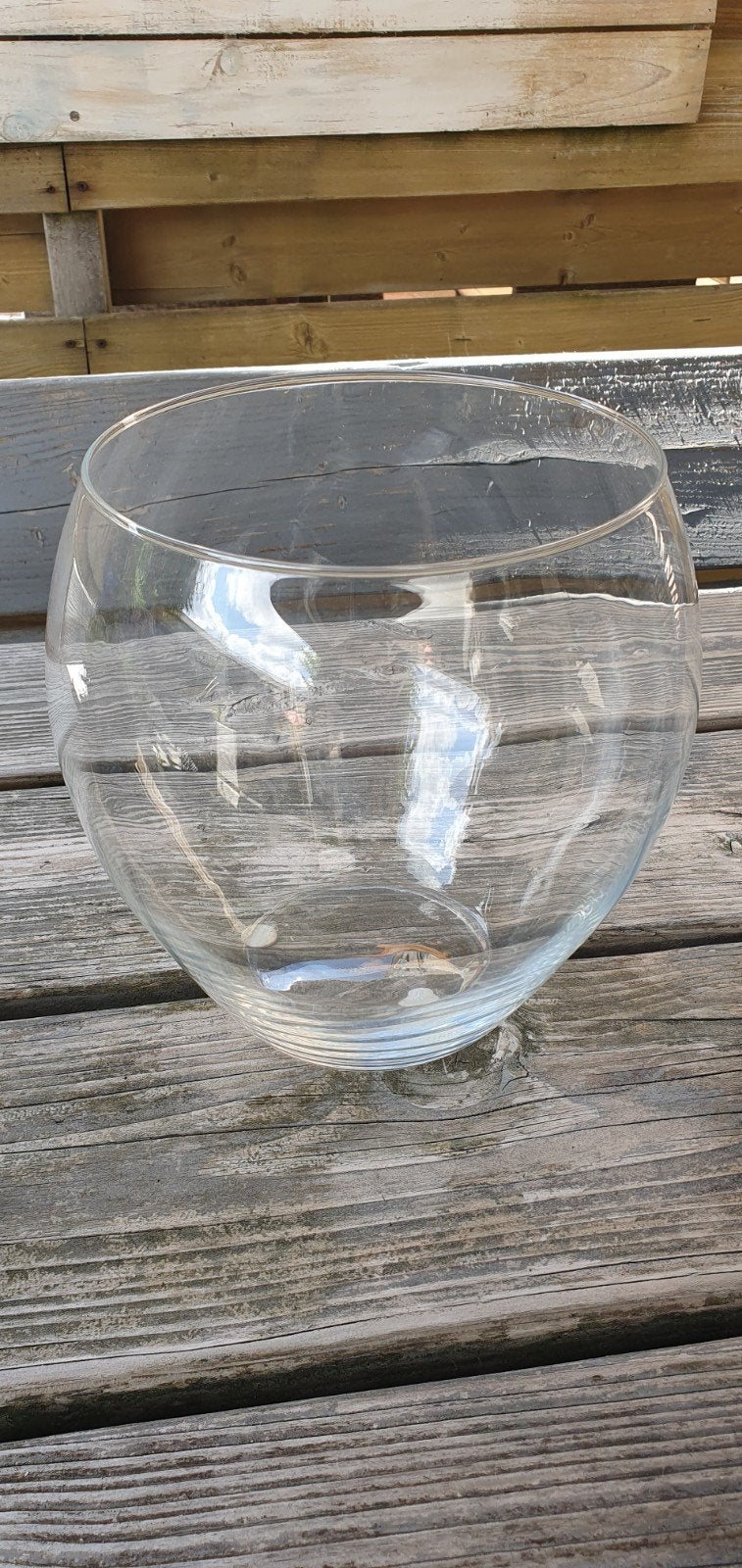 Bloemenvaas/vissenkom, Ophalen, Gebruikt, Glas