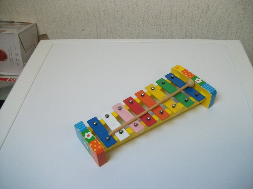 Xylofoon bloemetjes, Ophalen of Verzenden, Gebruikt