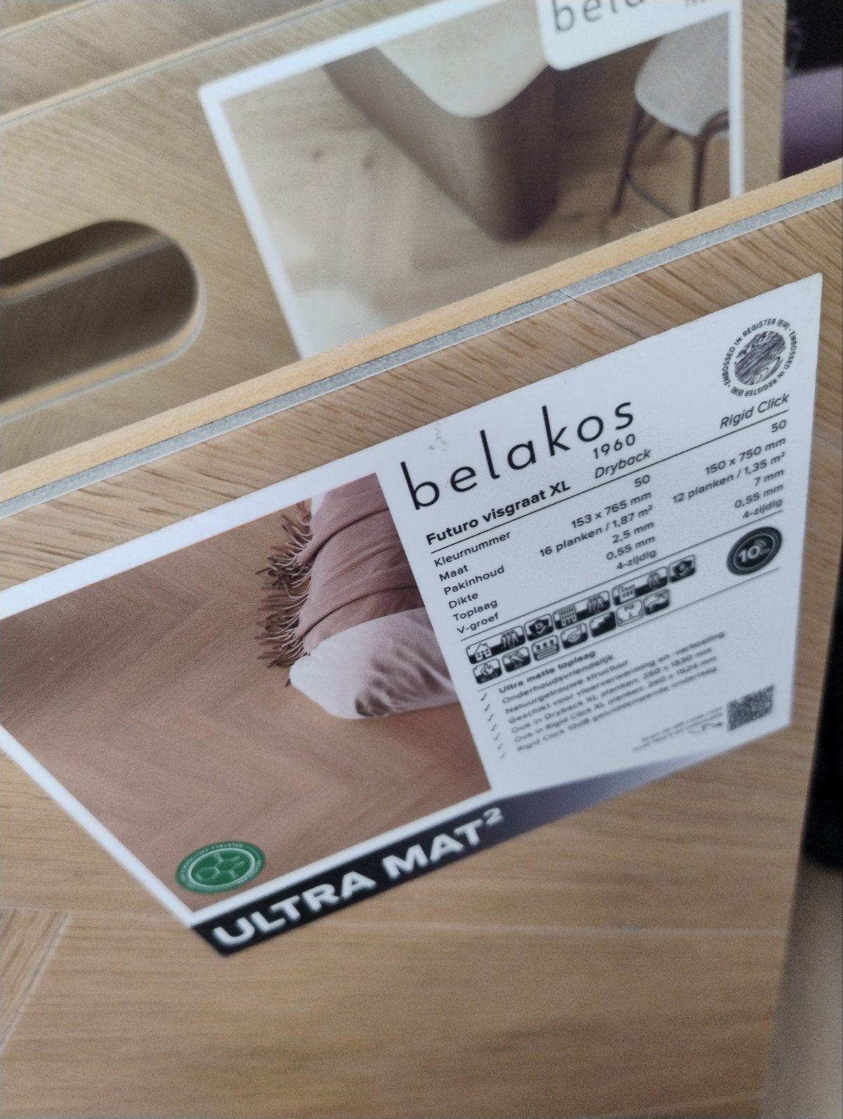 Foto 4 van Belakos Futuro plak en click pvc ultra mat