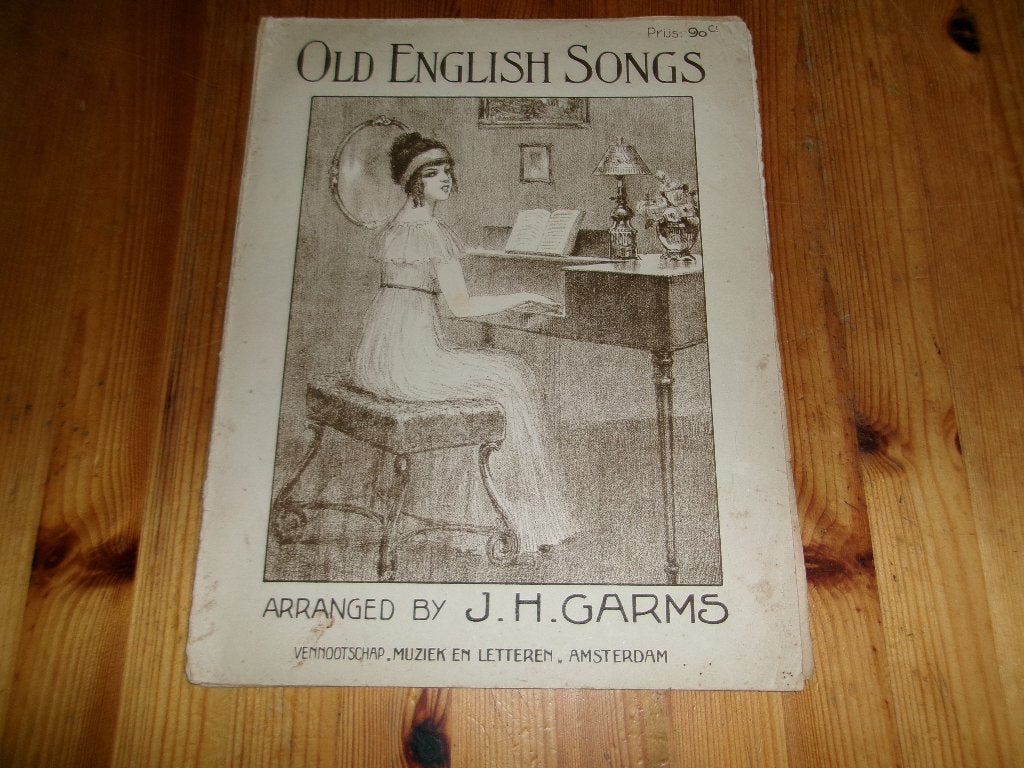 Old english songs - arr. J. H. Garms, Zang, Gebruikt, Ophalen of Verzenden, Artiest of Componist