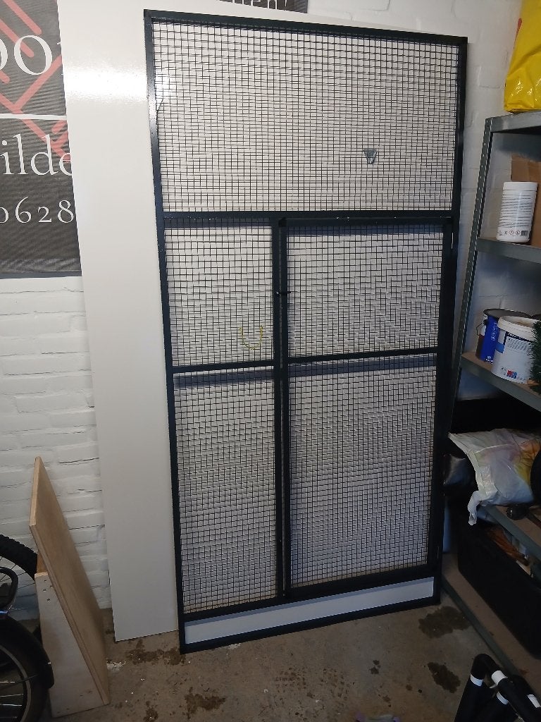 Voliere panelen, Ophalen, Gebruikt, Metaal, Volière