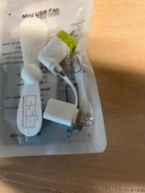 NIEUW! USB 2 in 1 mini ventilator Micro aansluiting €4,99, Ophalen of Verzenden, Nieuw, Overige accessoires