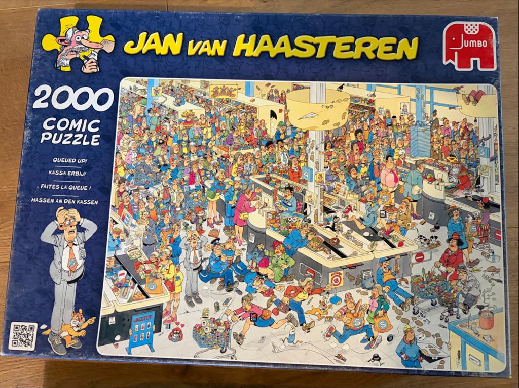 Jan van Haasteren Puzzels: 2x1000 en 2x2000 stukjes, Hobby en Vrije tijd, Denksport en Puzzels, Ophalen of Verzenden, Gebruikt