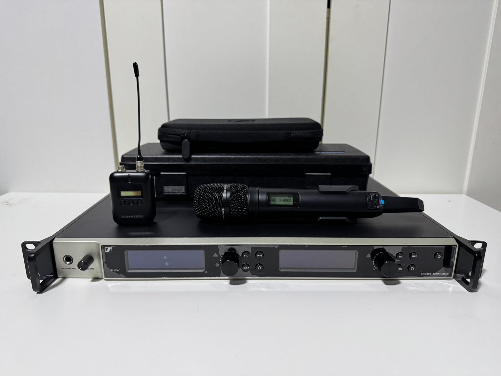 Sennheiser D6000 Digital + SKM 6000 + SK 6212, Muziek en Instrumenten, Microfoons, Ophalen, Zo goed als nieuw